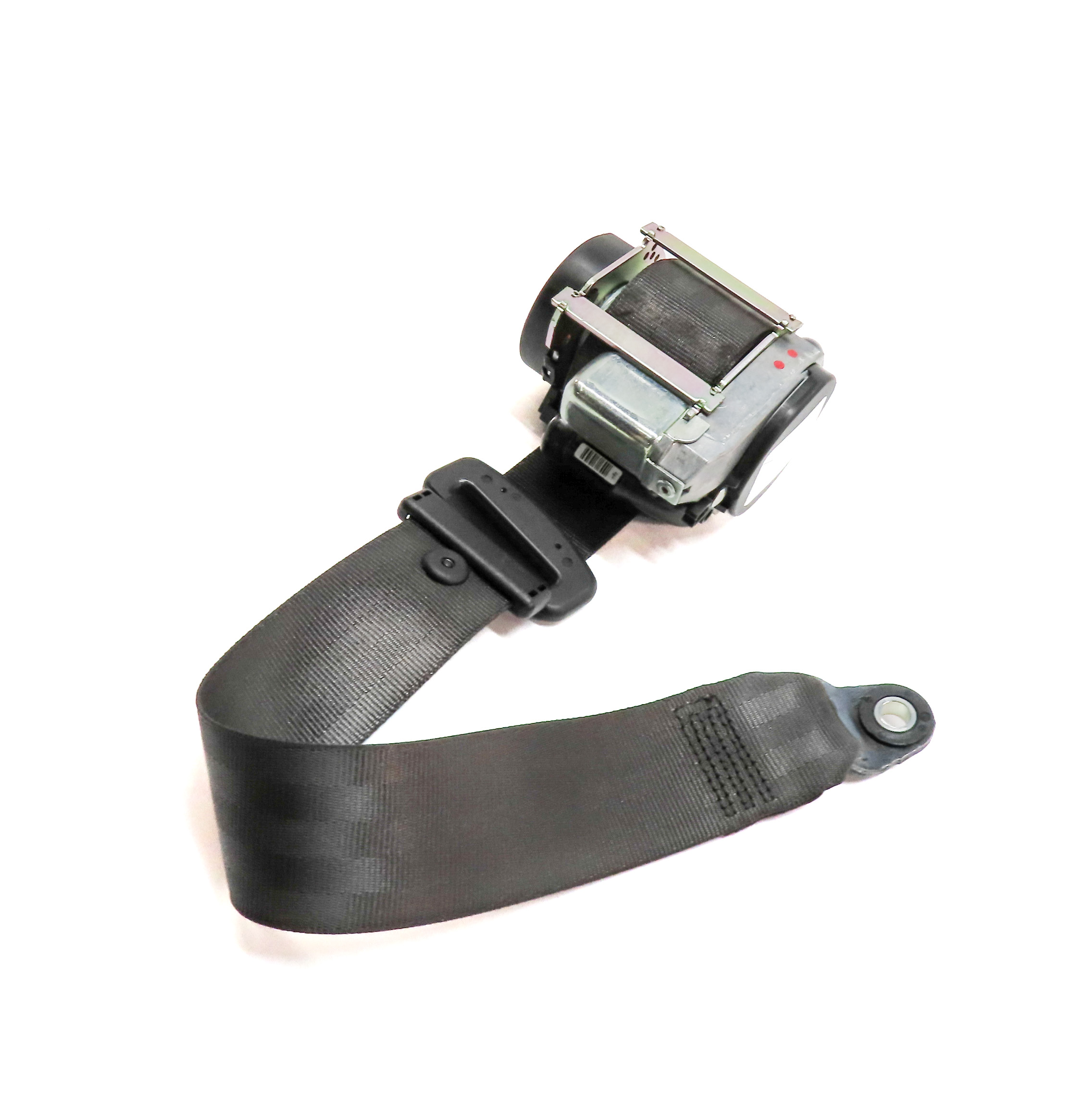 2016 RANGE ROVER SPORT (L494) REAR 2ND ROW RIGHT SEAT SEATBELT RETRACTOR (Black) — exact item pictured